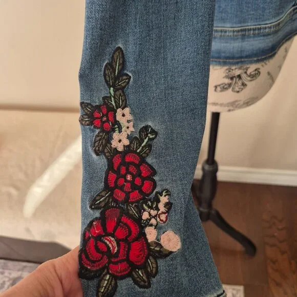 Embroidered Jean Jacket - Picture 4 of 8
